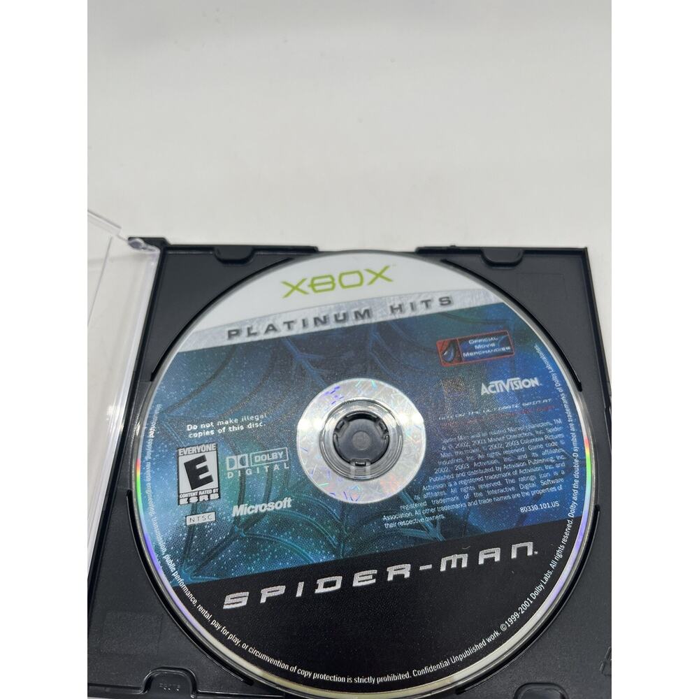 Spider-Man (Xbox, 2002) Disc Only Tested! - Picture 3 of 5